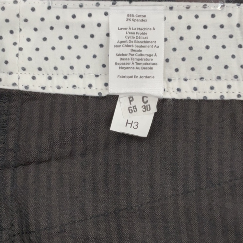 NWOT Talbots Black Perfect Short Bermuda Shorts Size 8 10.5” Inseam - Picture 5 of 9